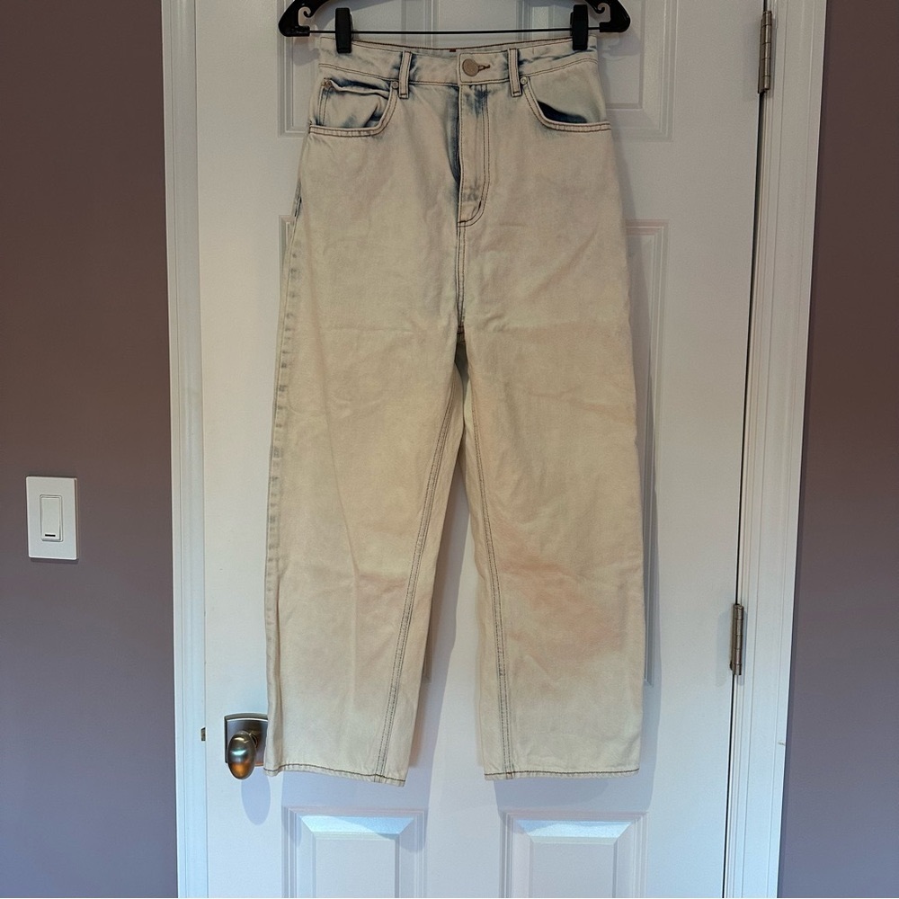 Sandro Cream Women Jeans